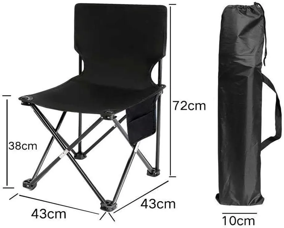 Camping Chairs, High Back Folding Camp Chair, Lawn Chairs Outdoor Sports Chairs, Folding Chair for Adults