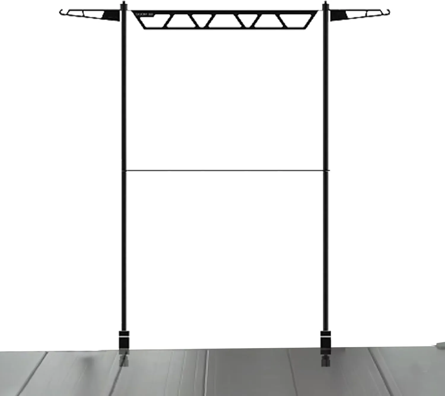 Camping Cookware Rack,Tabletop Cookware Storage Rack - Metal Cutlery Holder, Portable Removable Tool Organizer for Camping Picnic BBQ Outdoor Fishing
