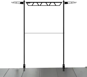Camping Cookware Rack,Tabletop Cookware Storage Rack - Metal Cutlery Holder, Portable Removable Tool Organizer for Camping Picnic BBQ Outdoor Fishing