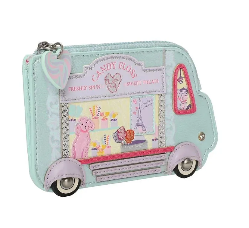 Candy Floss Cart Coin Purse