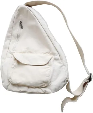 Canvas Crossbody Bag Unisex Shoulder Bag for University Campus Chest Bag Sports Bag for Mens Womens