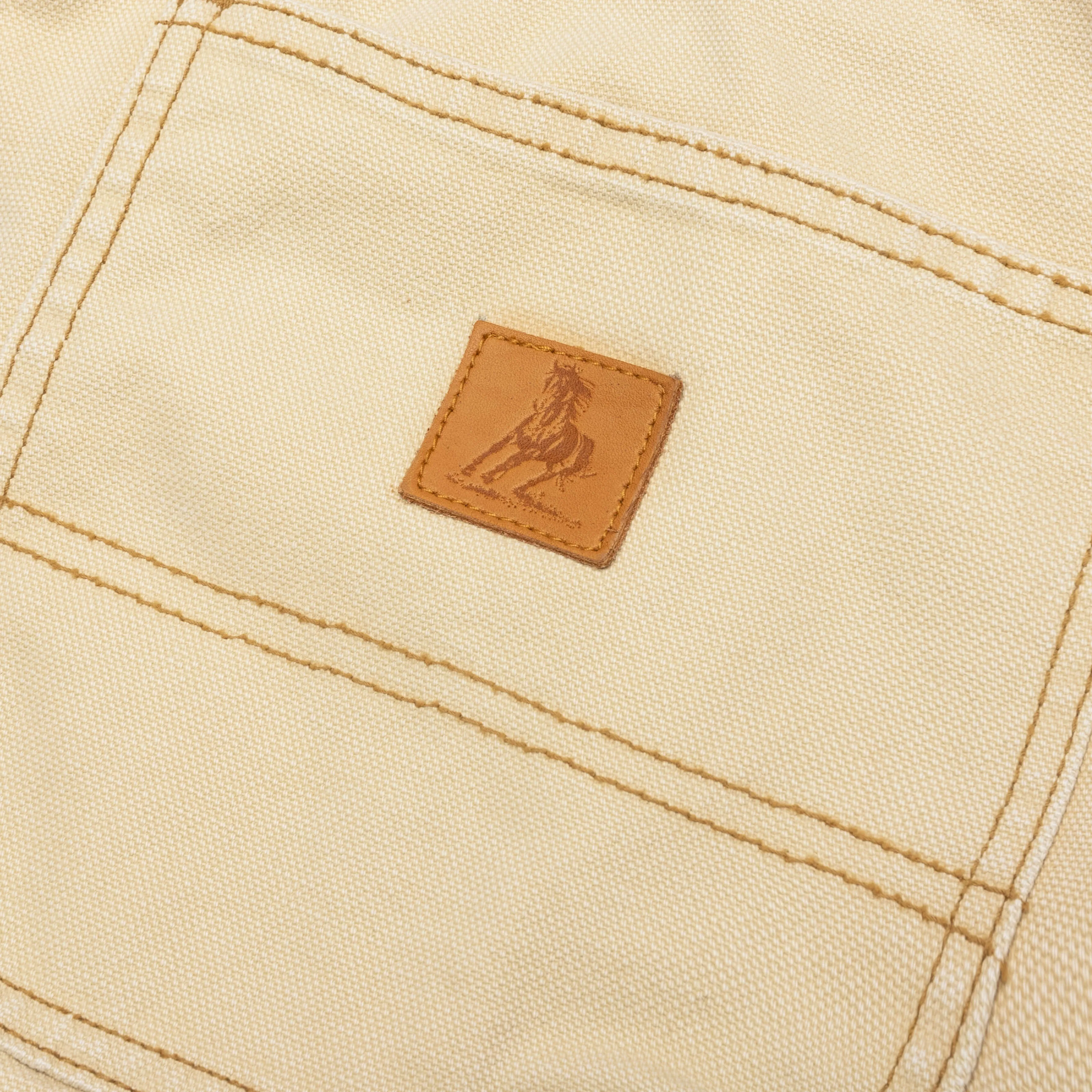 Canvas Double Knee Work Pant - Tan