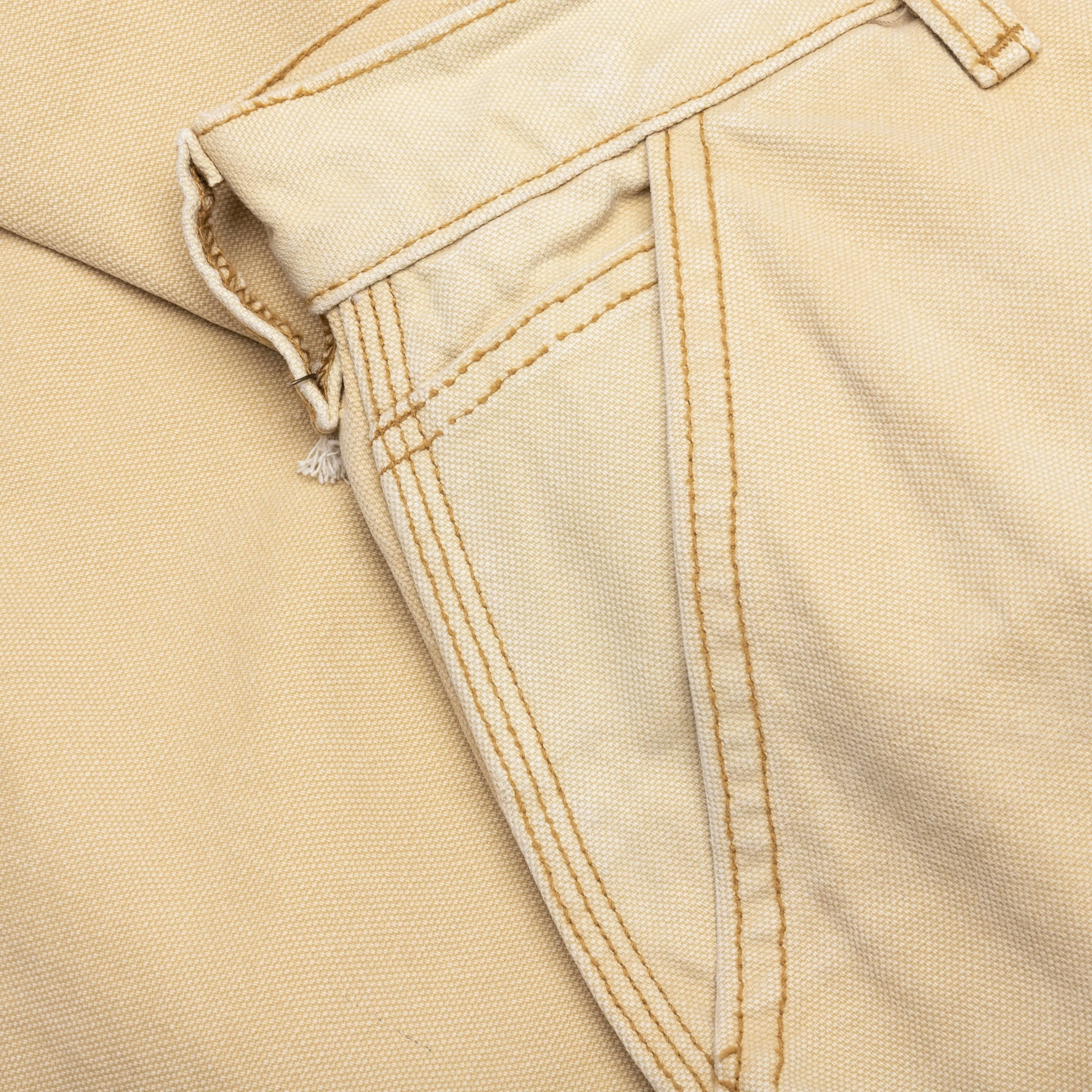 Canvas Double Knee Work Pant - Tan