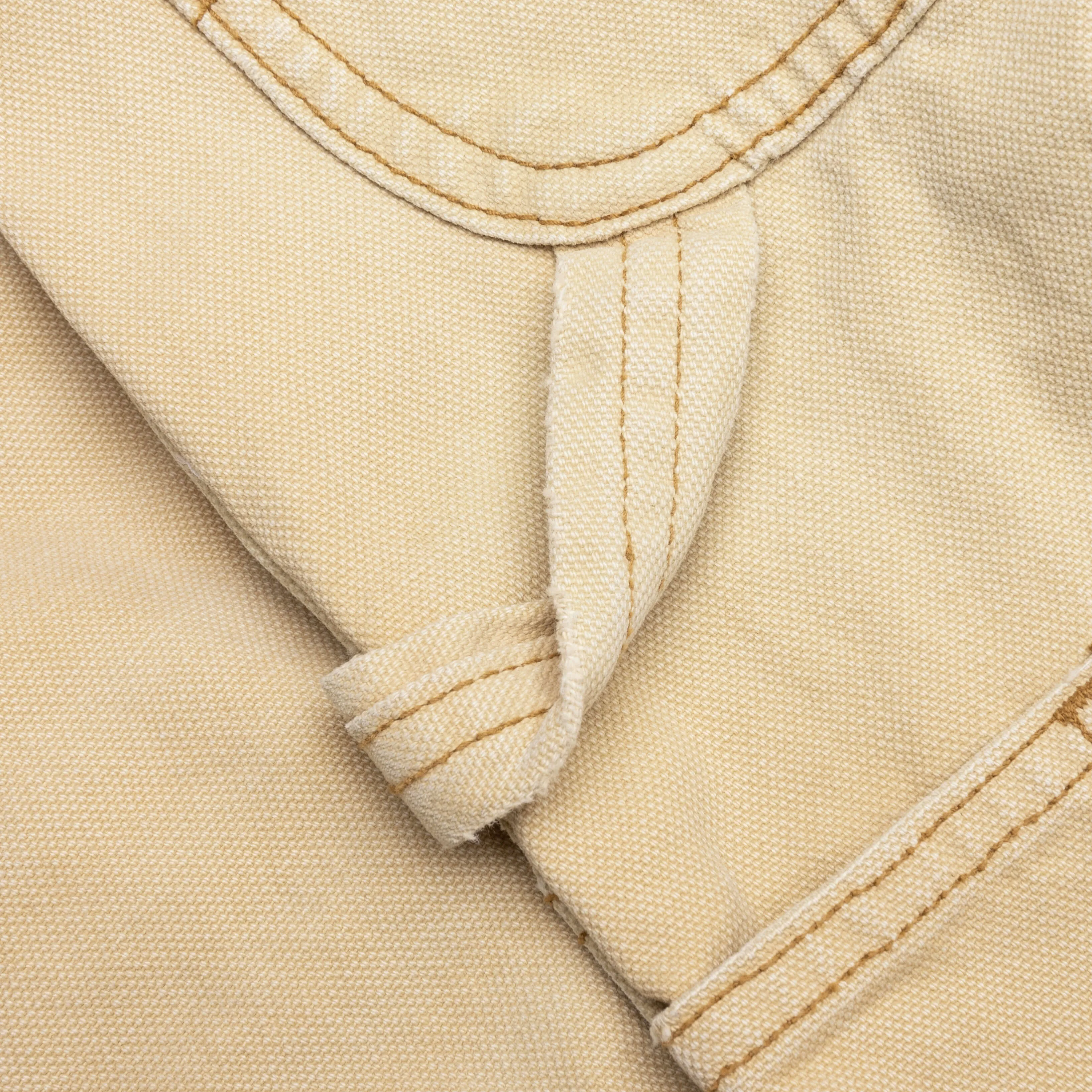Canvas Double Knee Work Pant - Tan