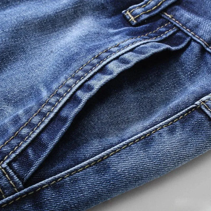 Cargo Jeans | Multi Pocket Tactical Denim Pants