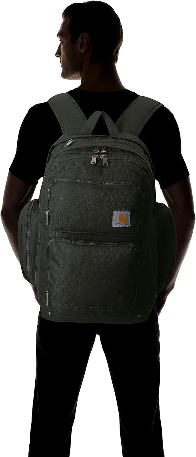 Carhartt Legacy Deluxe Work Backpack with 17-Inch Laptop Compartment, Black