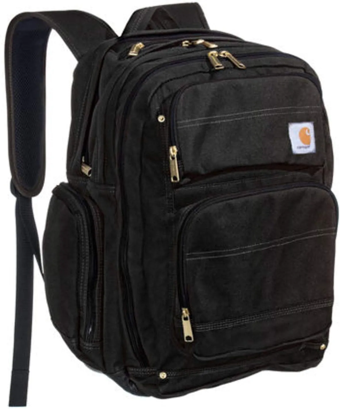 Carhartt Legacy Deluxe Work Backpack with 17-Inch Laptop Compartment, Black