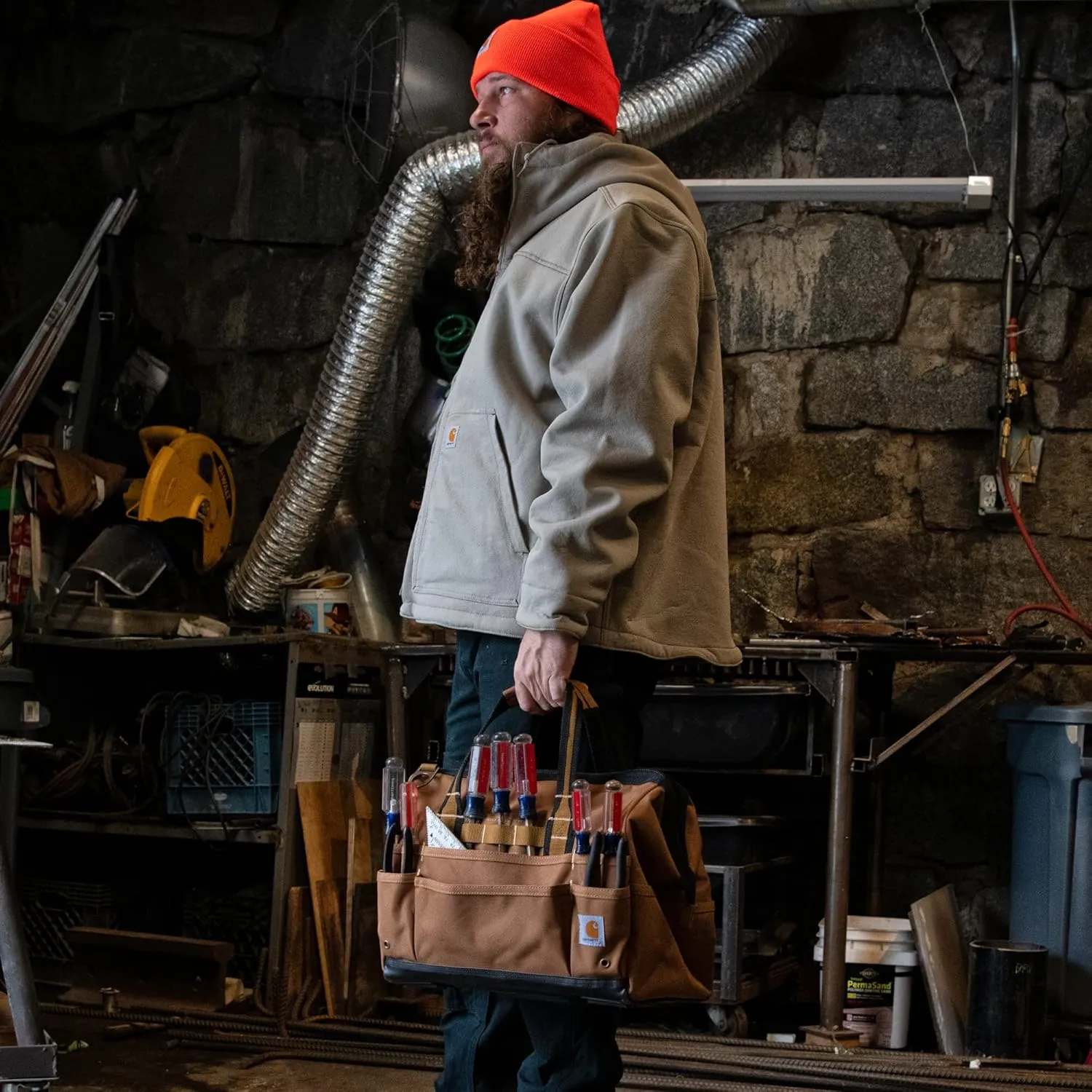 Carhartt Onsite Tool Bag, Durable Water-Resistant, Tool Storage Bag, Heavywight
