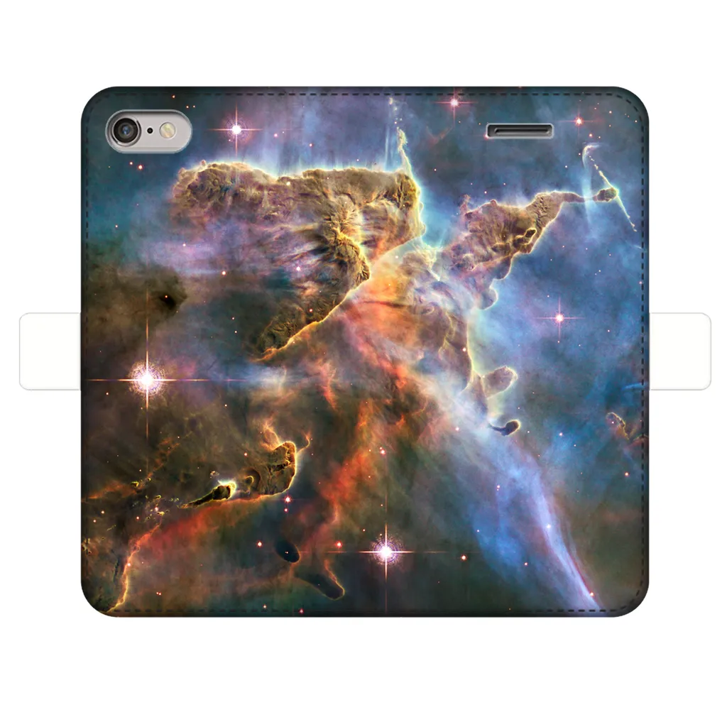 Carina Nebula Mystic Mountain Premium Wallet Phone Case