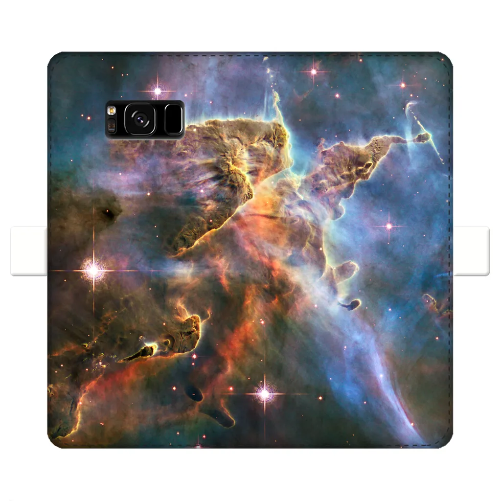 Carina Nebula Mystic Mountain Premium Wallet Phone Case