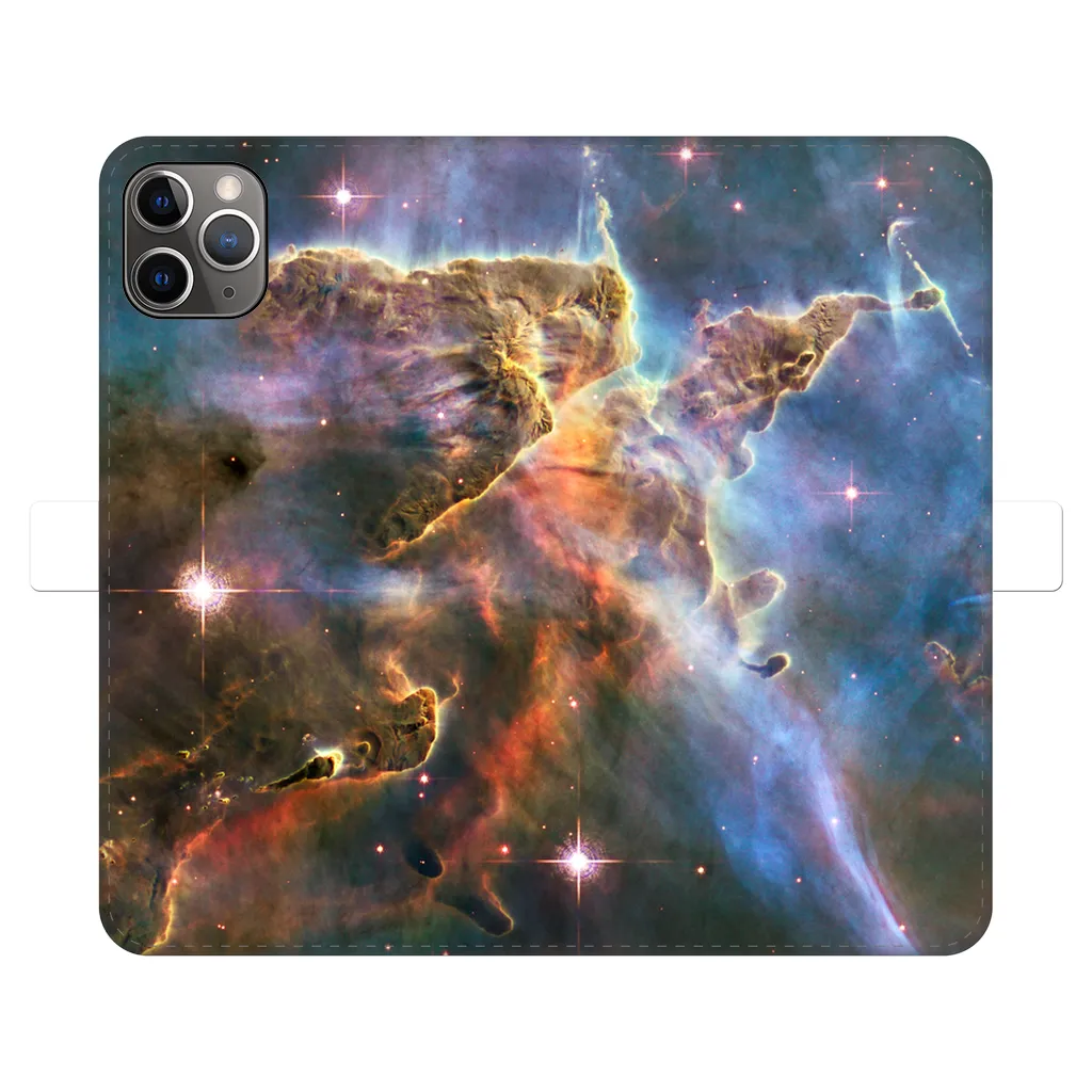 Carina Nebula Mystic Mountain Premium Wallet Phone Case