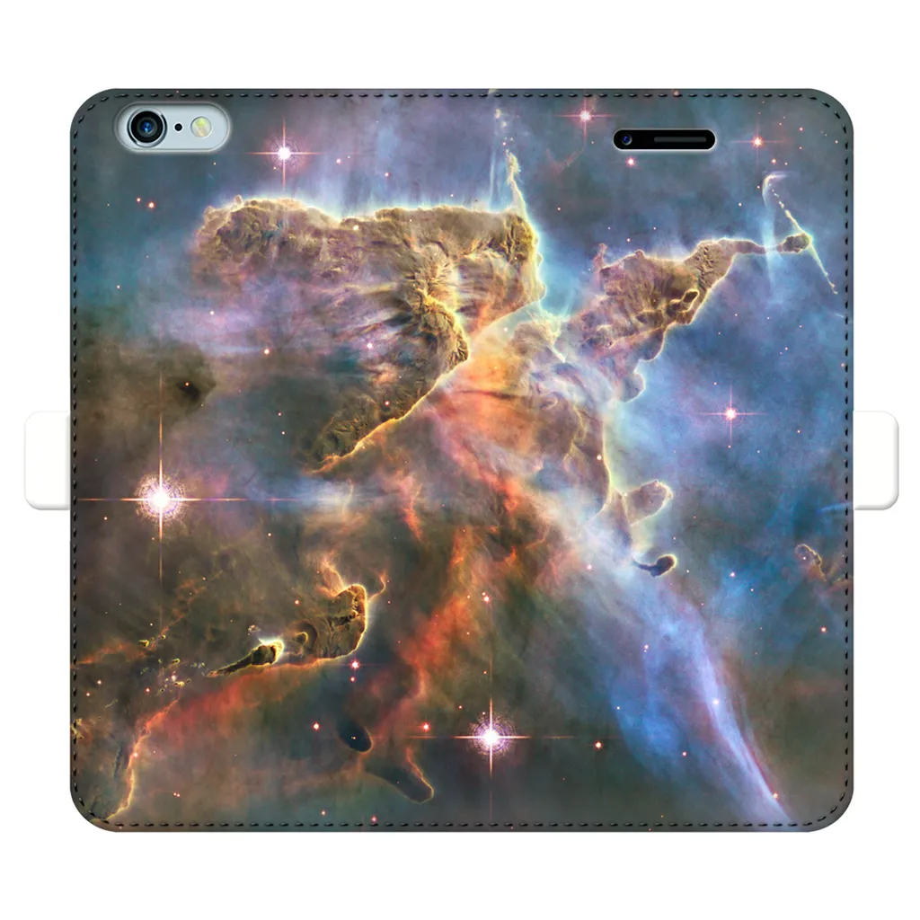 Carina Nebula Mystic Mountain Premium Wallet Phone Case