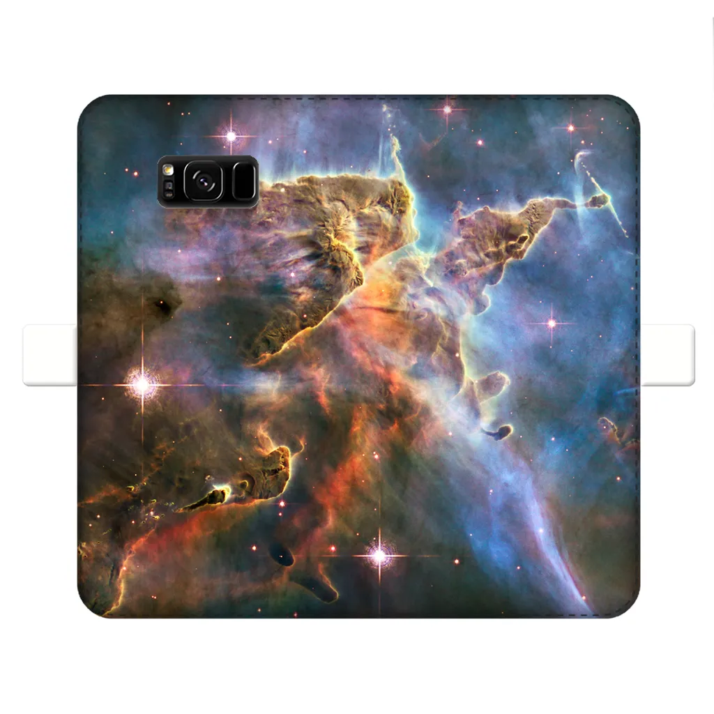Carina Nebula Mystic Mountain Premium Wallet Phone Case