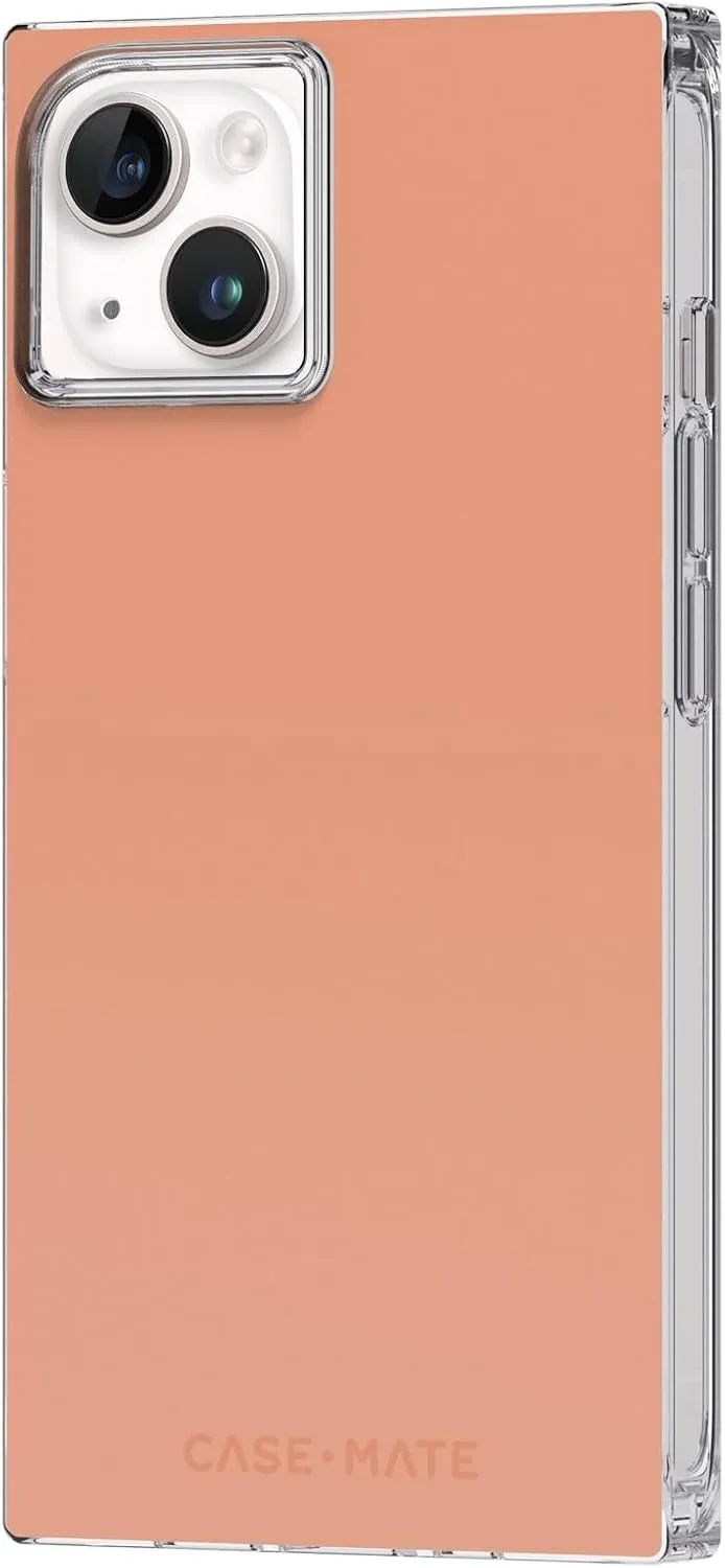 Case-Mate BLOX iPhone 14/13 Case - Matte Clay [10FT Drop Protection] [Compatible with MagSafe] Luxury Cover with Edges for iPhone 14/13 6.1", Anti-Scratch, Shock Absorbent