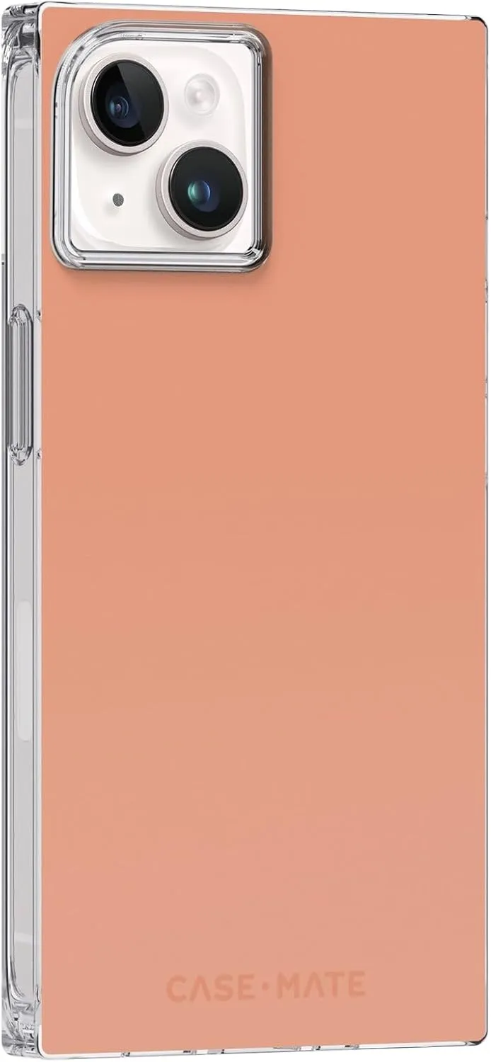 Case-Mate BLOX iPhone 14/13 Case - Matte Clay [10FT Drop Protection] [Compatible with MagSafe] Luxury Cover with Edges for iPhone 14/13 6.1", Anti-Scratch, Shock Absorbent