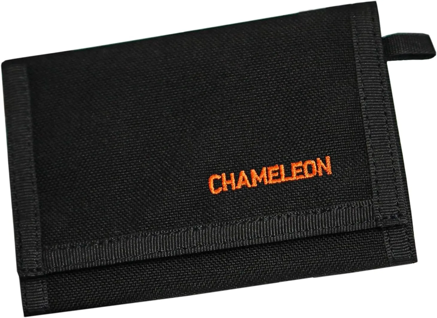 Chameleon Trifold Mens Nylon Wallet-Military Tactical Men Wallets- ID Card Holder - Canvas Thin Front Pocket Travel Wallet-Coin Zipper Pocket