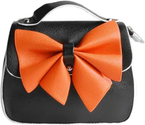 [Charm Bowknot] Colorful Leatherette Clutch Shoulder Bag Clutch Casual Purse