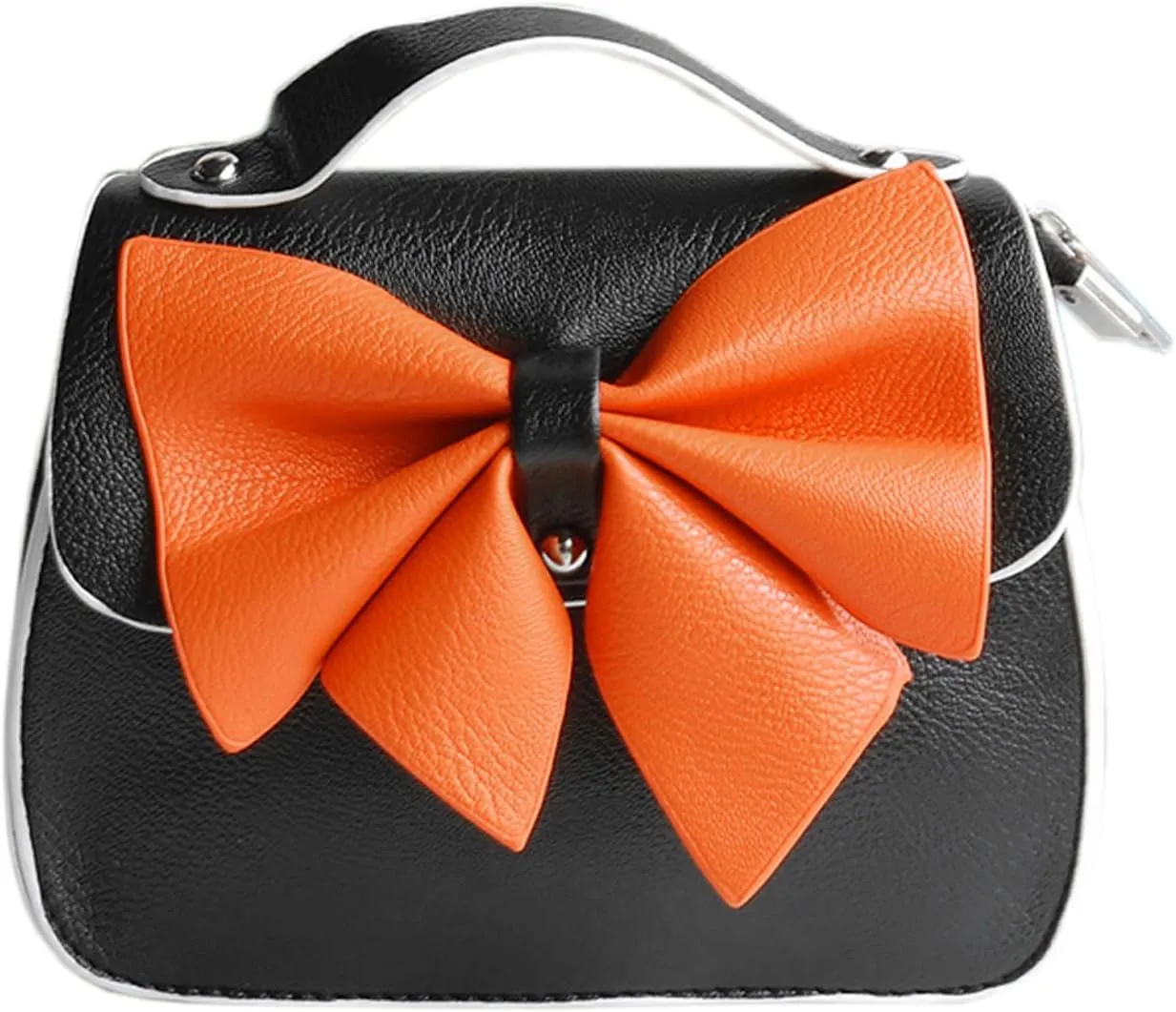 [Charm Bowknot] Colorful Leatherette Clutch Shoulder Bag Clutch Casual Purse