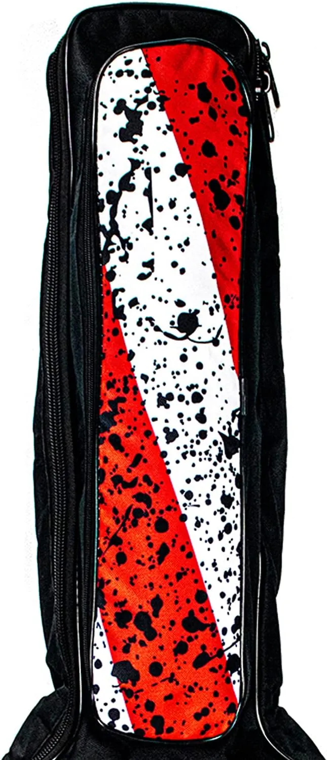 ChromaCast USA Flag Graphic Multi-Pocket Acoustic Guitar Padded Gig Bag (CC-APB