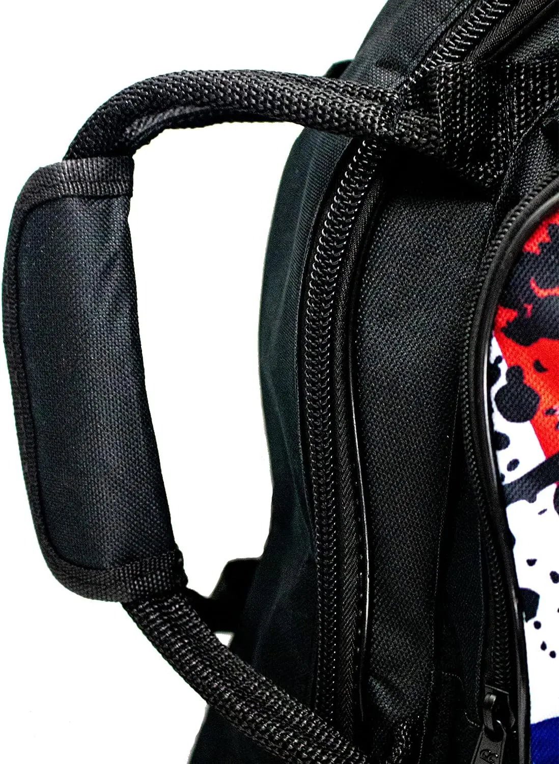 ChromaCast USA Flag Graphic Multi-Pocket Acoustic Guitar Padded Gig Bag (CC-APB