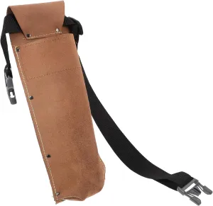 Ciieeo Welder Tool Pouch High-capacity Design Heat-resistant Bag for Welding Rods in Cowhide Easy to Adjust