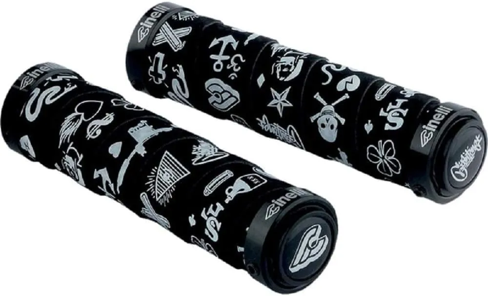 Cinelli X Mike Giant Art Design Bicycle Grips