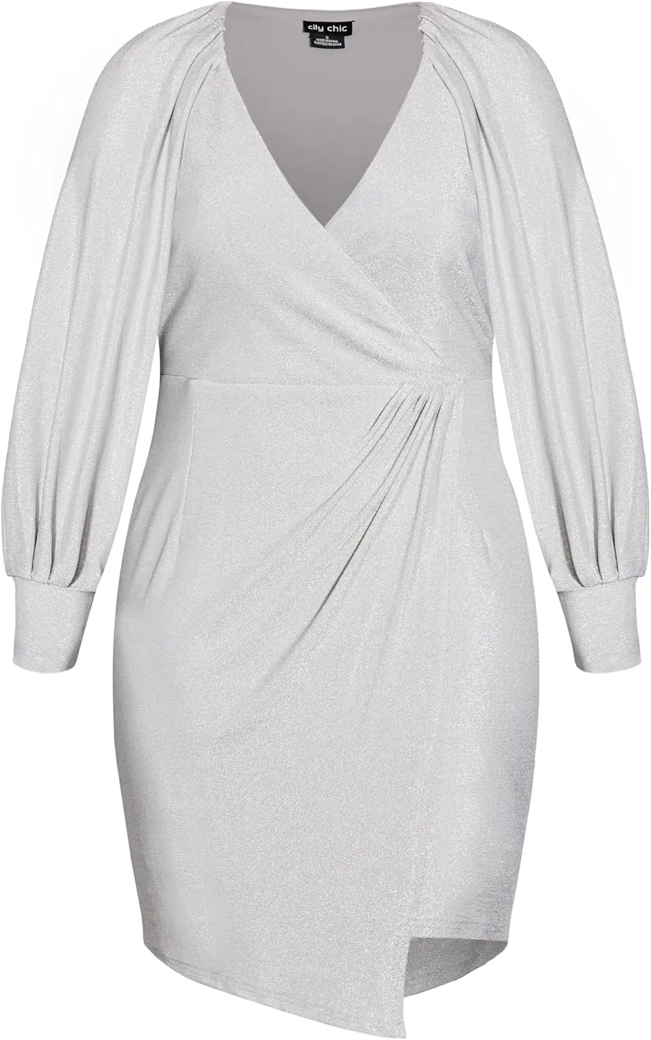 City Chic Women's Plus Size Party Lights Dress
