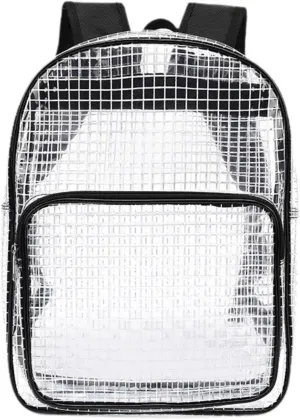 Clear Backpack Cleanroom Tool Bag Engineer Bag Transparent Daypack for Travel