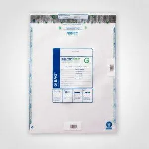 Clear Plastic Large Cash in Transit Deposit Bag 20x24 Inches (Package of 50)