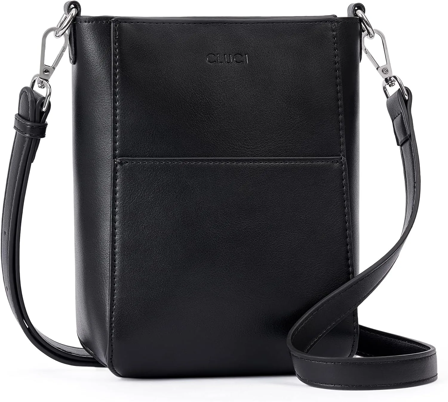 CLUCI Small Crossbody Bags for Women Trendy PU Leather Cell Phone Purse Wallet with Adjustable Strap