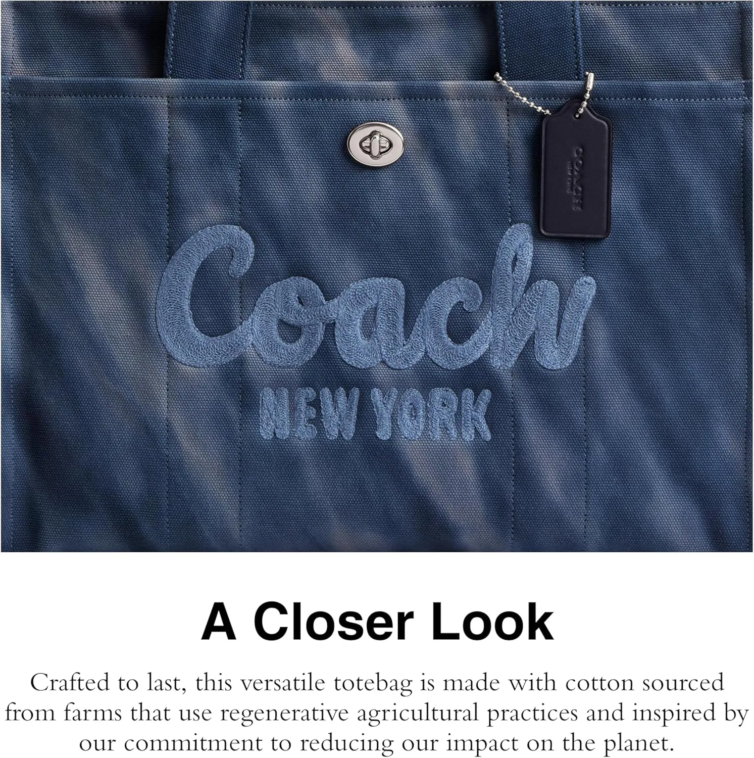Coach Cargo Tote 42, Midnight Navy