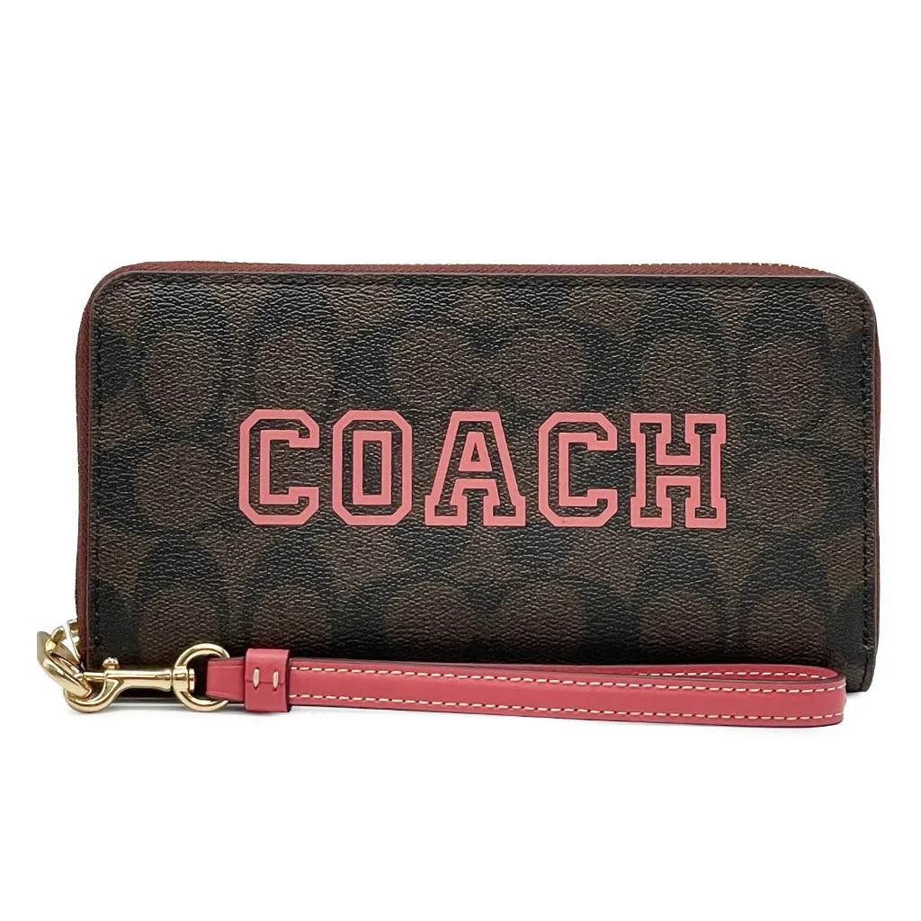 COACH Long Roundzip Wallet