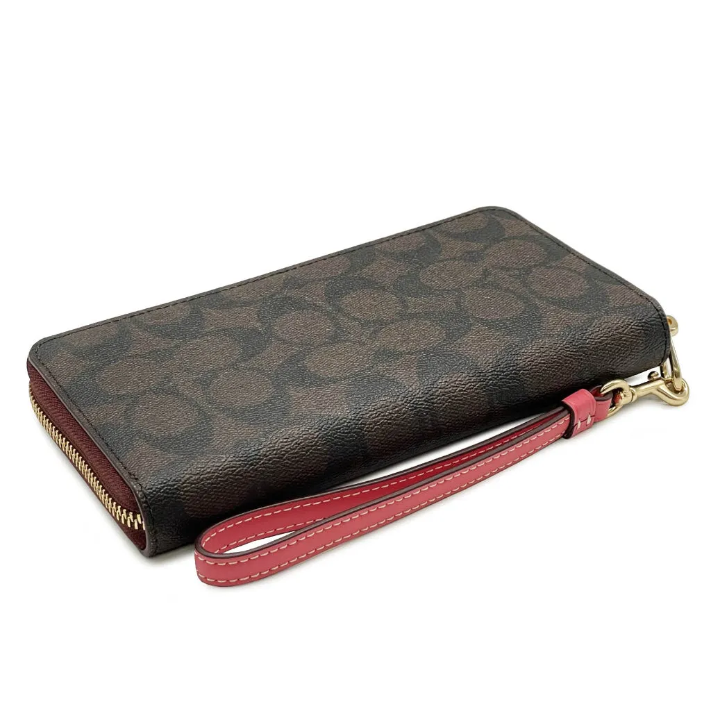 COACH Long Roundzip Wallet