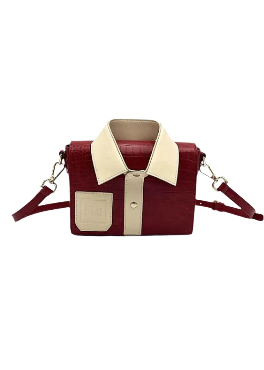 Collar elegant Leather bag
