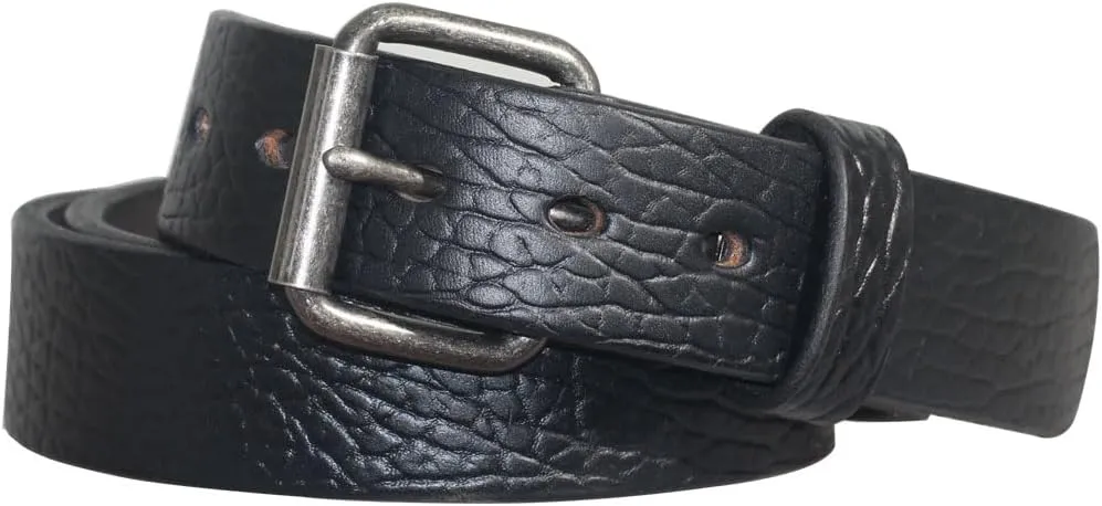 Concealed Carry CCW Leather Gun Belt 1 1/2 inch 100% Full Grain Thick Leather Belt for Gun Carry