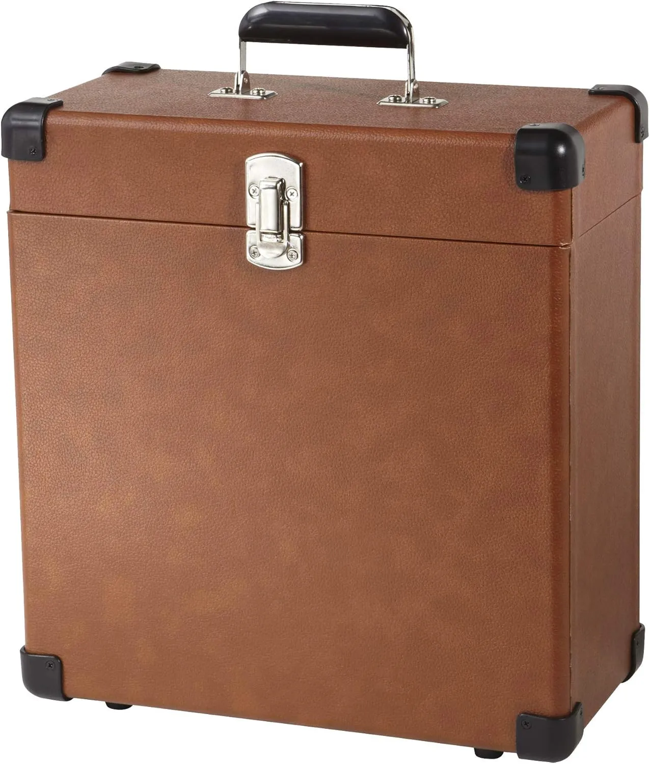 Crosley CR401-TA Record Carrier Case for 30  Albums, Tan