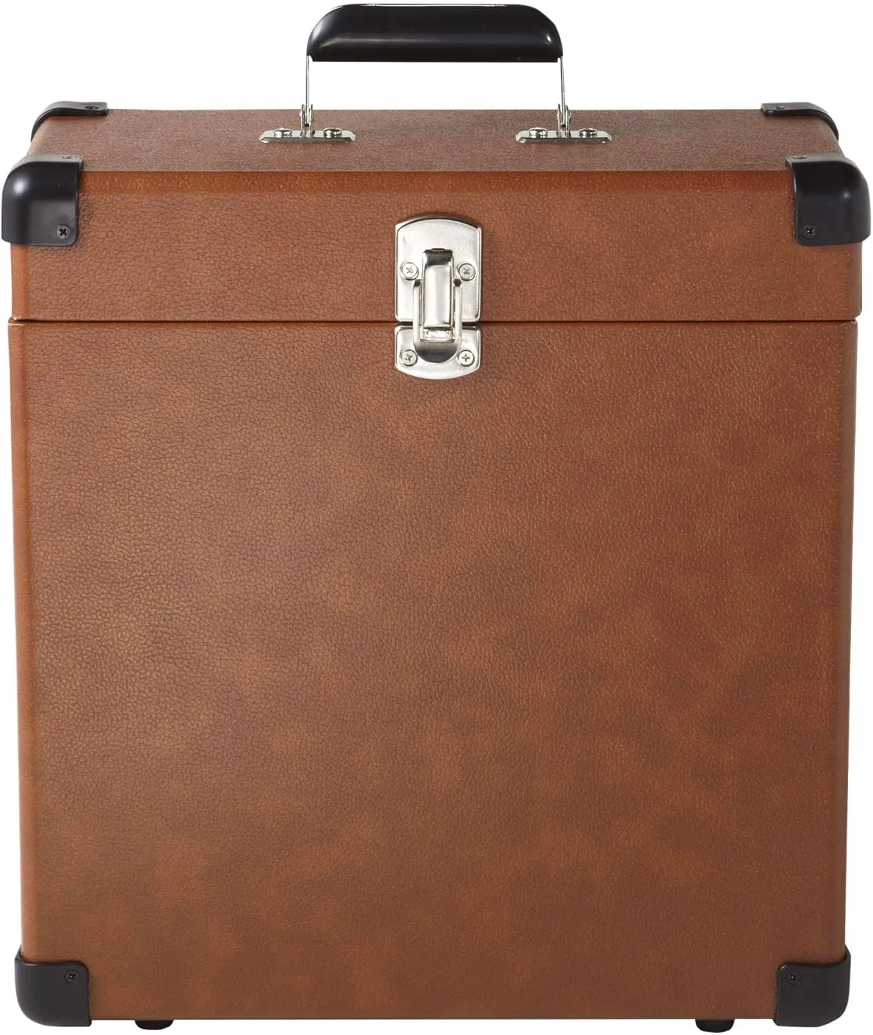 Crosley CR401-TA Record Carrier Case for 30  Albums, Tan