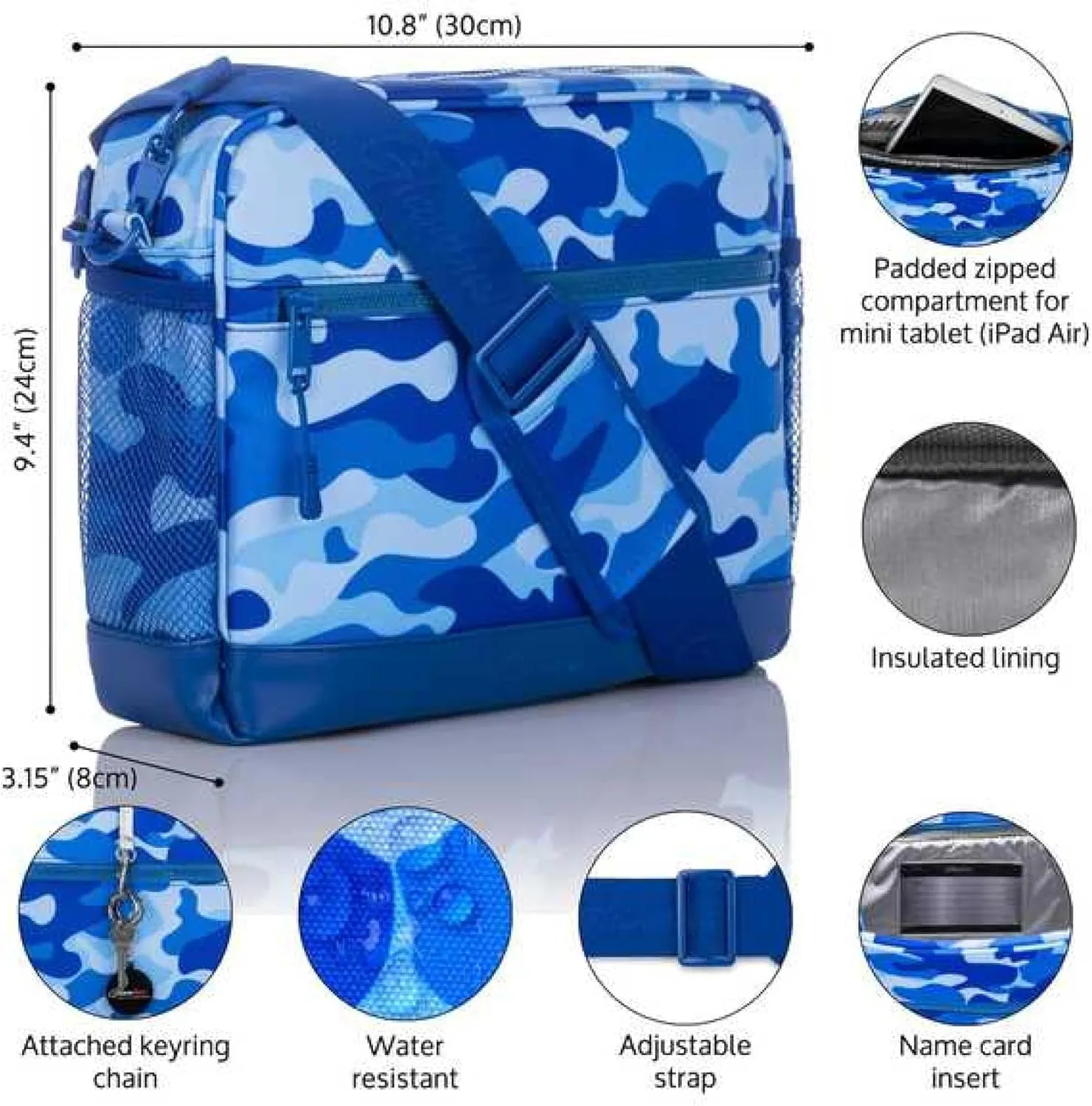Crossbody Bag for Girls | Shoulder Purse with Adjustable Strap,Waterproof Travel Tote for Outdoors