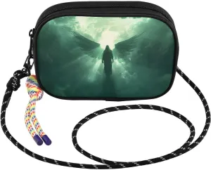 Crossbody Bags Archangel Wings Clouds for Women Cell Phone Purses Women's Shoulder Handbags Wallet Purse with Adjustable Strap
