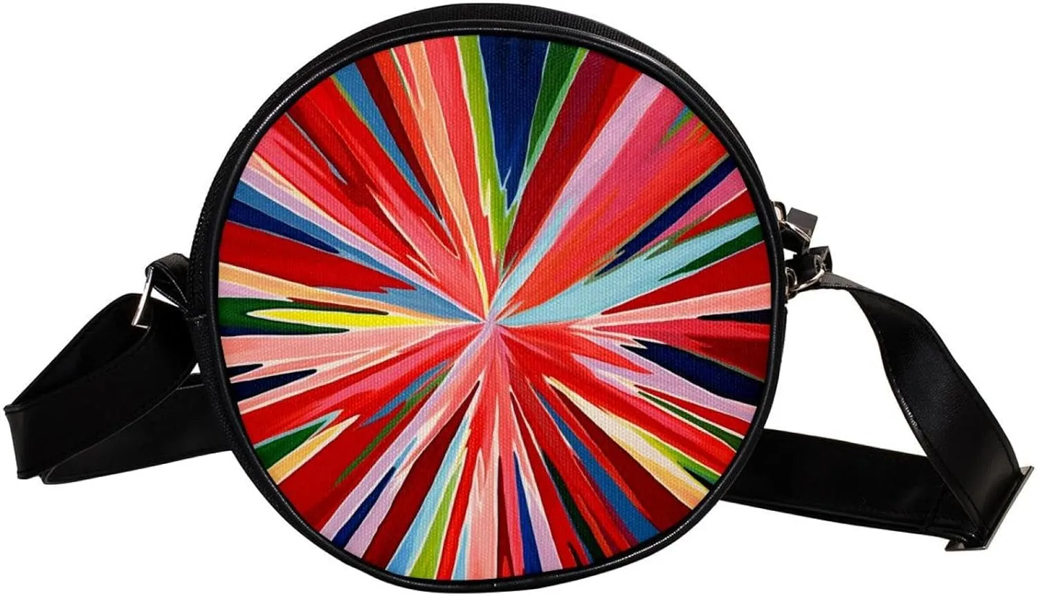 Crossbody Bags for Women,Crossbody Bag Men,Small Sling Bag,Colorful Stripes Rainbow Swirls,Crossbody Purse