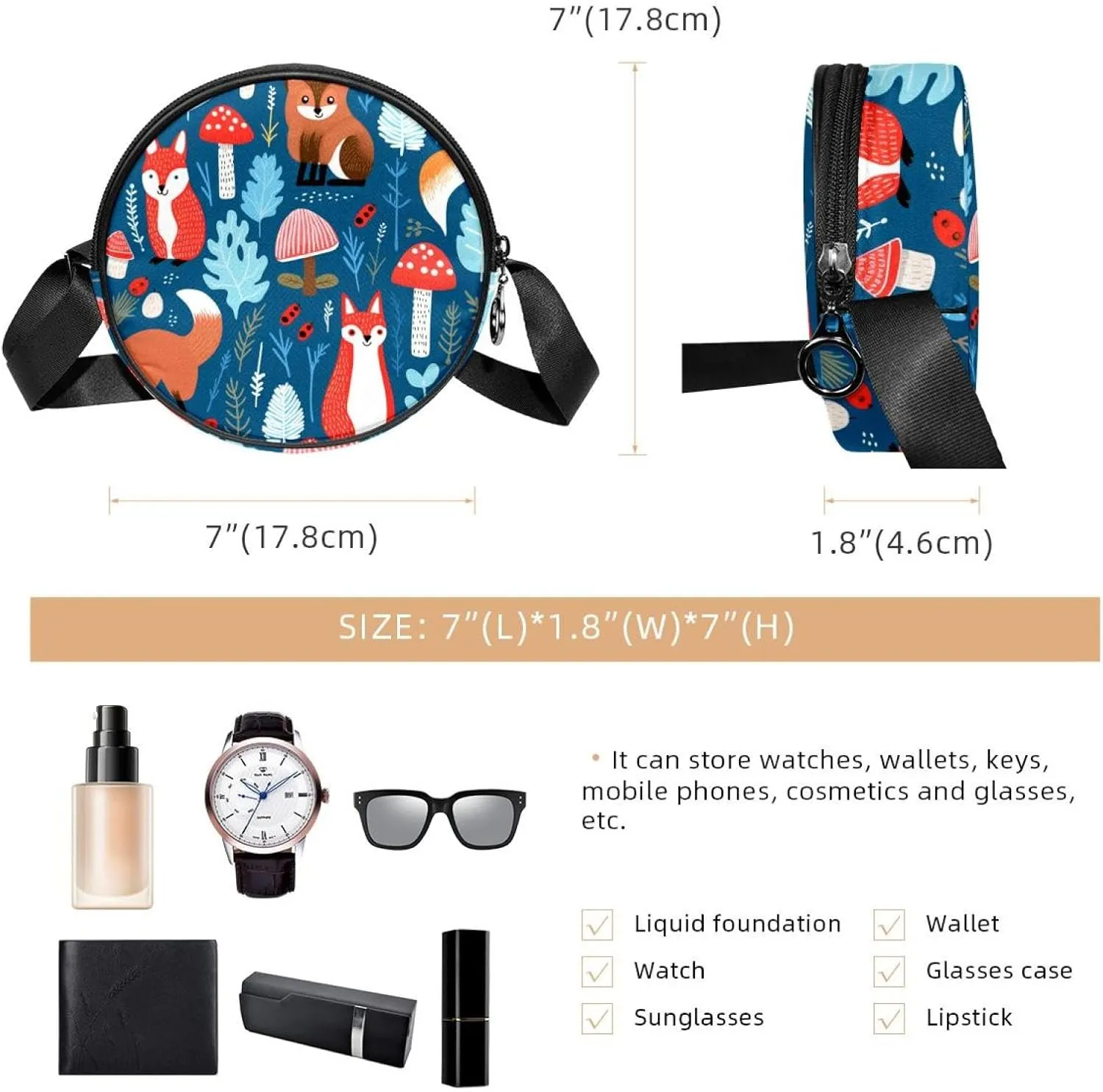 Crossbody Bags for Women,Crossbody Bag Men,Small Sling Bag,Crossbody Purse