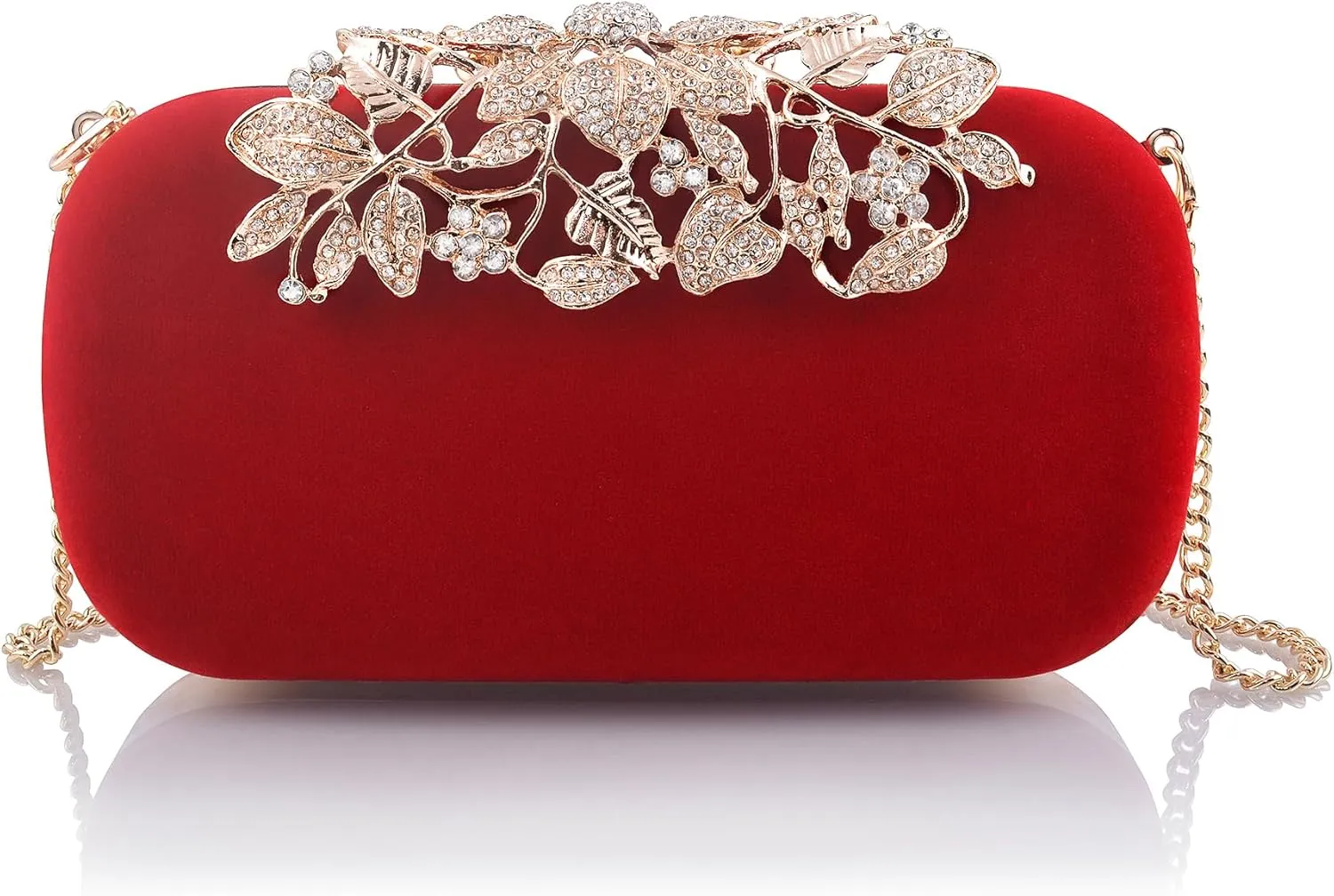 Crystal Evening Bag Rhinestone Bride and Bridesmaid Wedding Prom Party Formal Clutch Purses for Women Evening