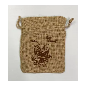Custom Jute Drawstring Bag 202(20x30cm)