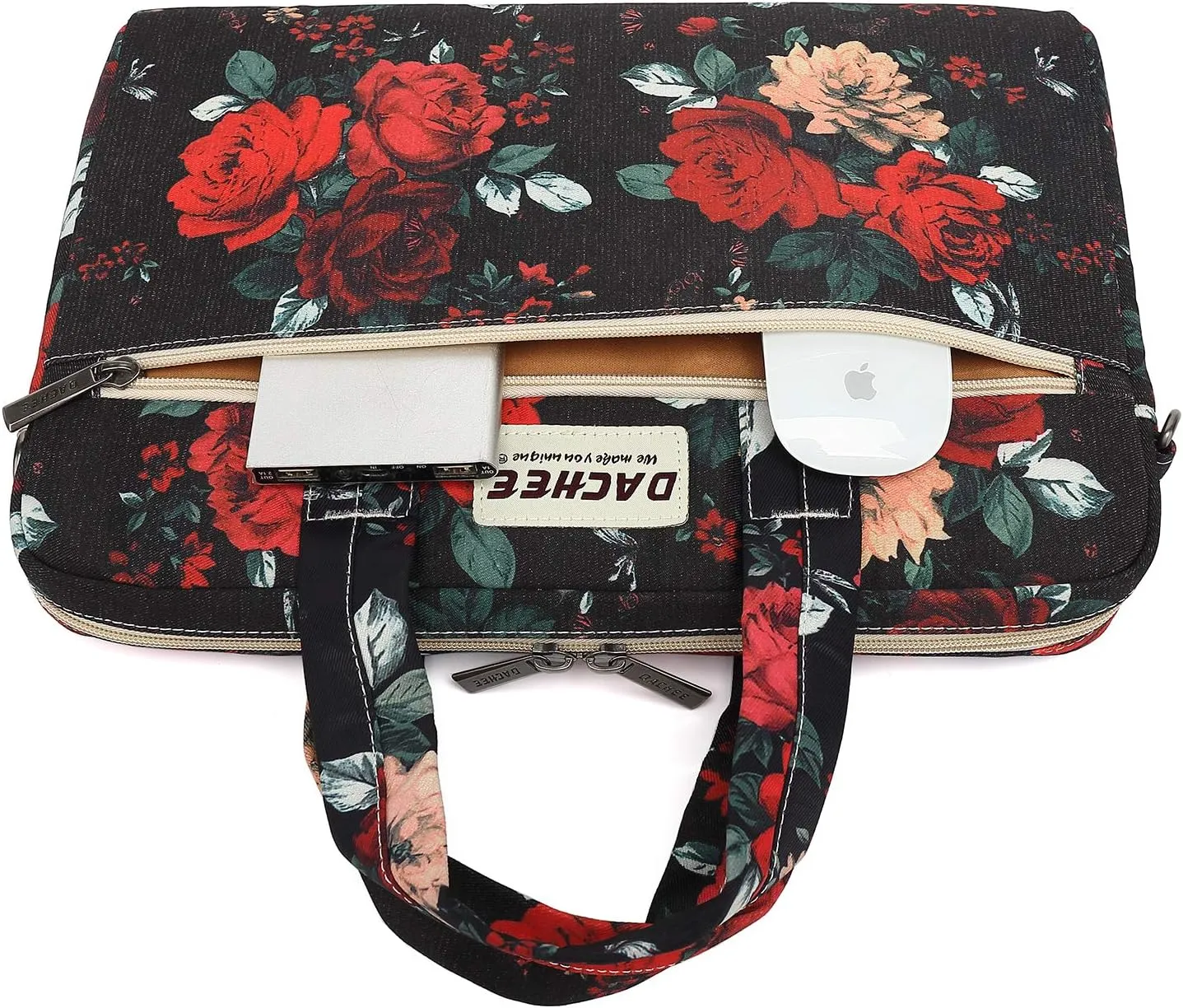 DACHEE Laptop Shoulder Bag for 15 Inch/15.6 Inch Macbook Pro
