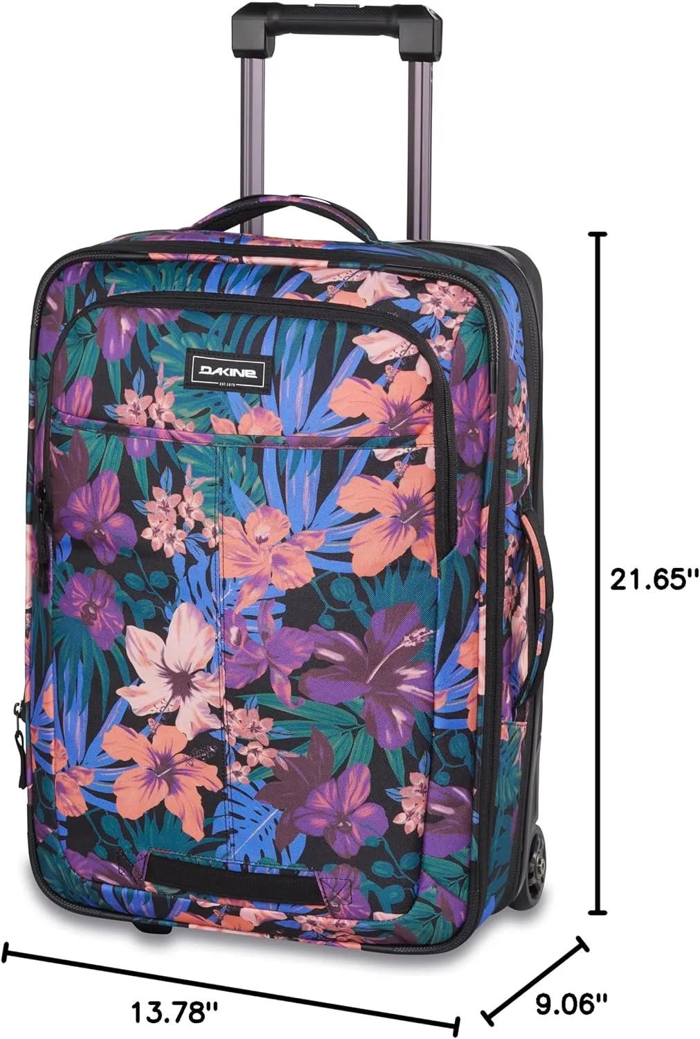 Dakine Status Roller 42L   - Black Tropidelic, One Size