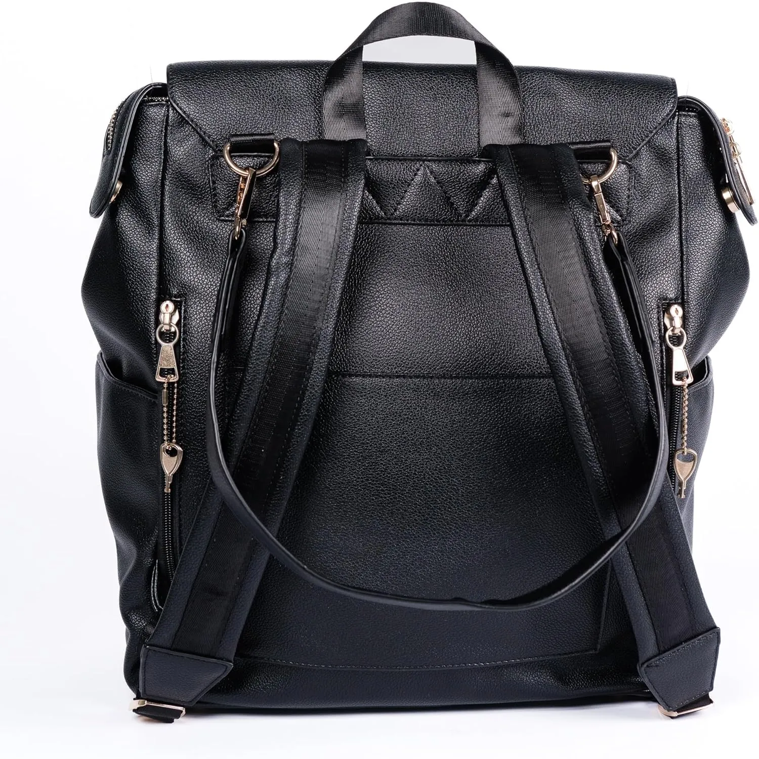 Dawn Concealed Carry Backpack, Brown Leather (black)