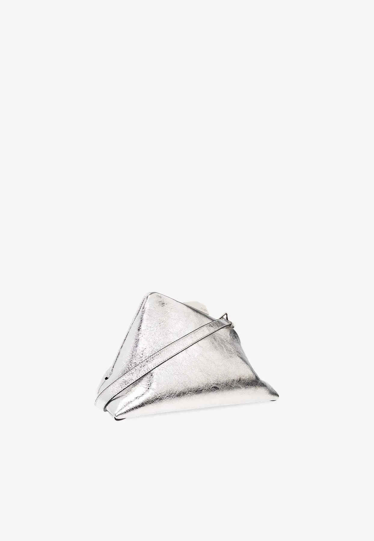 Day Off Metallic Leather Shoulder Bag