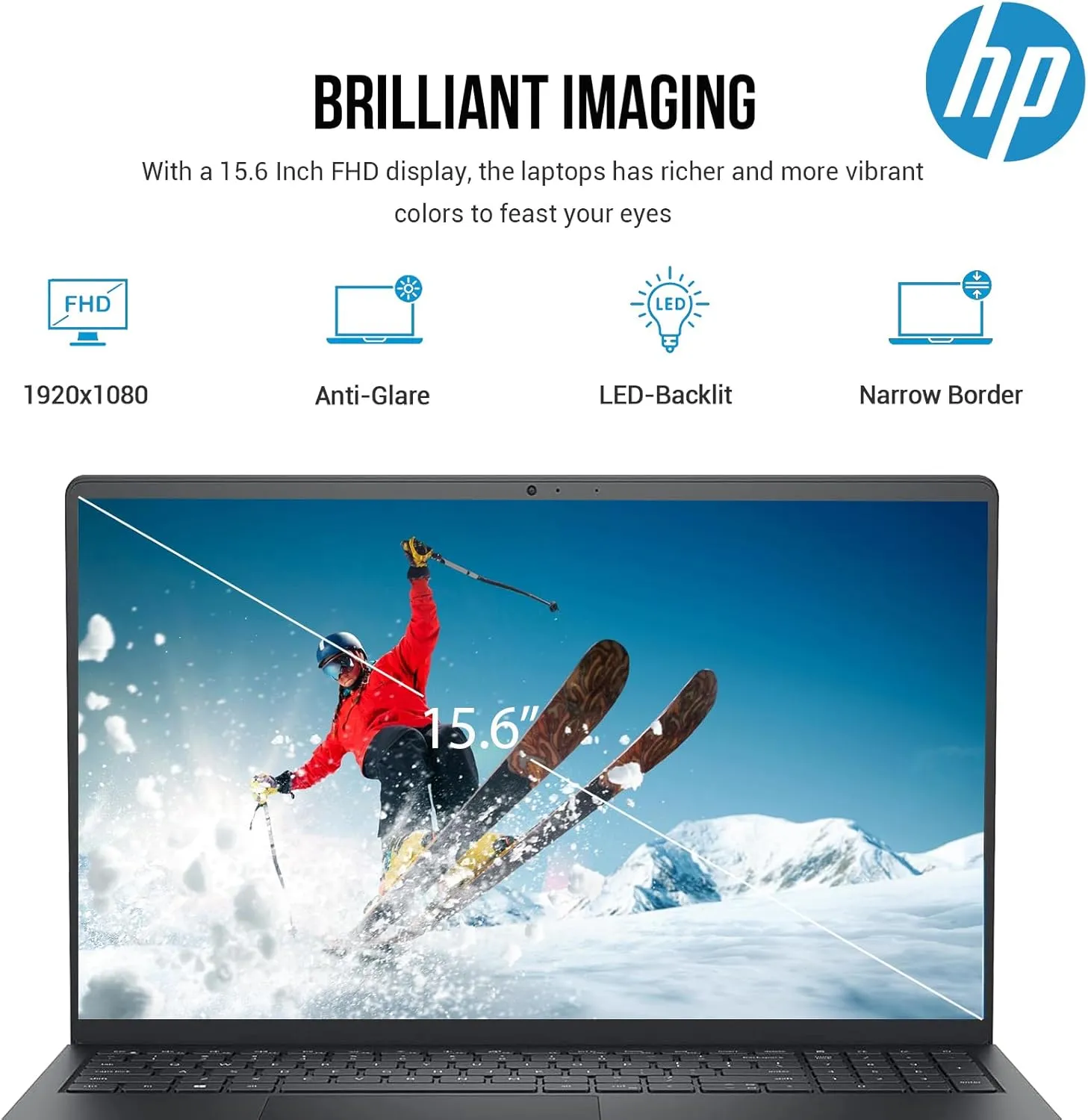 Dell Inspiron 15 3000 Laptop Computer, FHD 15.6 Laptop PC Notebook, Microsoft Office Lifetime, Intel 6-Core i3, 16GB RAM 512GB SSD 512GB Docking Set, Windows 11 Pro, 10-Key Number Pad
