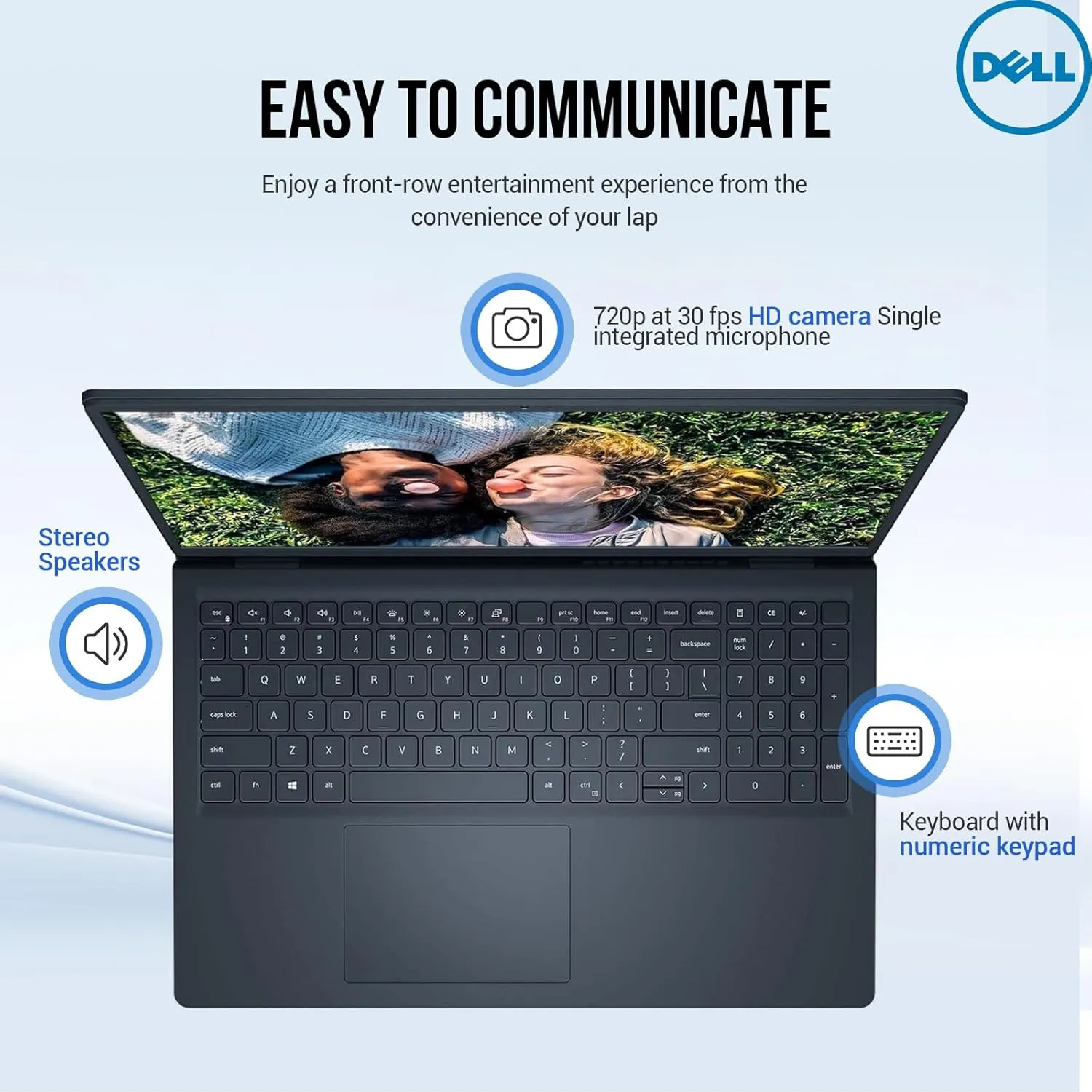 Dell Inspiron 15 3000 Laptop Computer, FHD 15.6 Laptop PC Notebook, Microsoft Office Lifetime, Intel 6-Core i3, 16GB RAM 512GB SSD 512GB Docking Set, Windows 11 Pro, 10-Key Number Pad