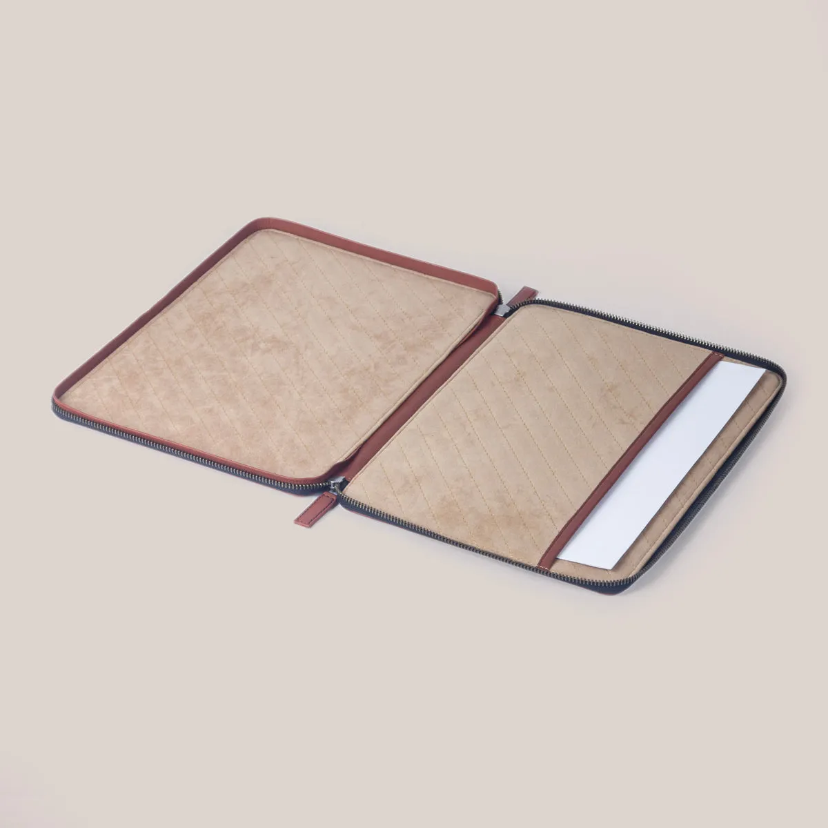 DELL XPS 17 Zippered Laptop Case - Cognac